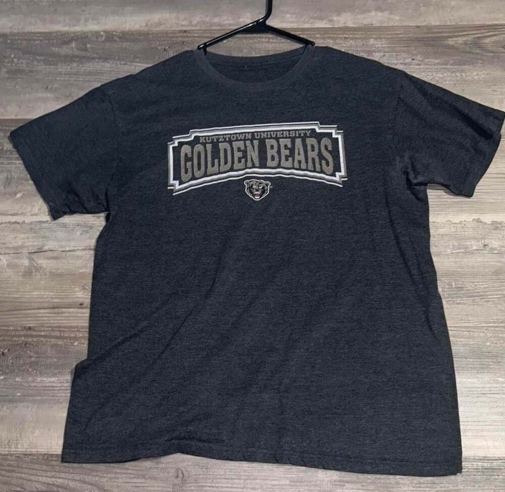 Kutztown University Golden Bears Graphic T-Shirt Charcoal Heather